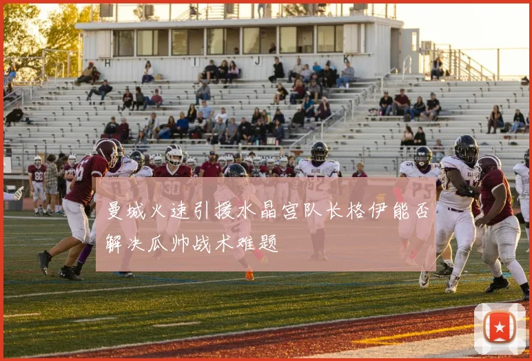 曼城火速引援水晶宫队长格伊能否解决瓜帅战术难题